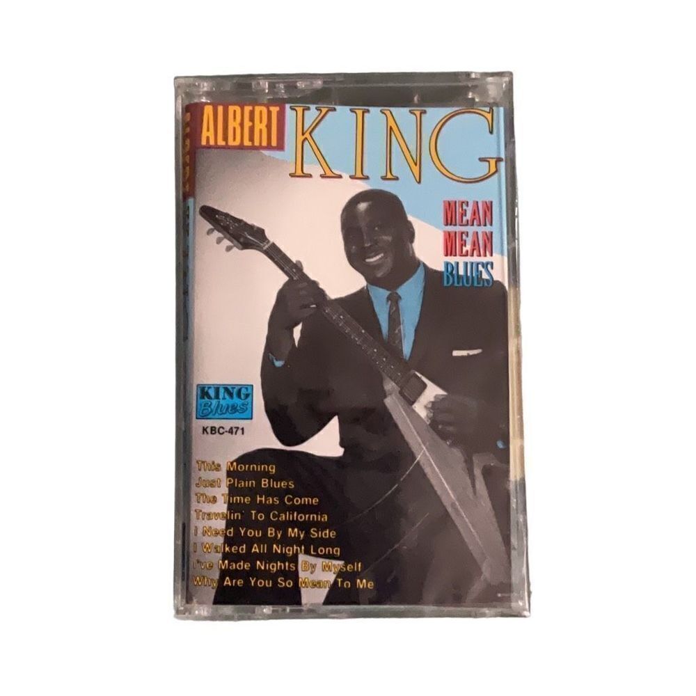 Albert King Mean Mean Blues 1993 Cassette Tape New Sealed